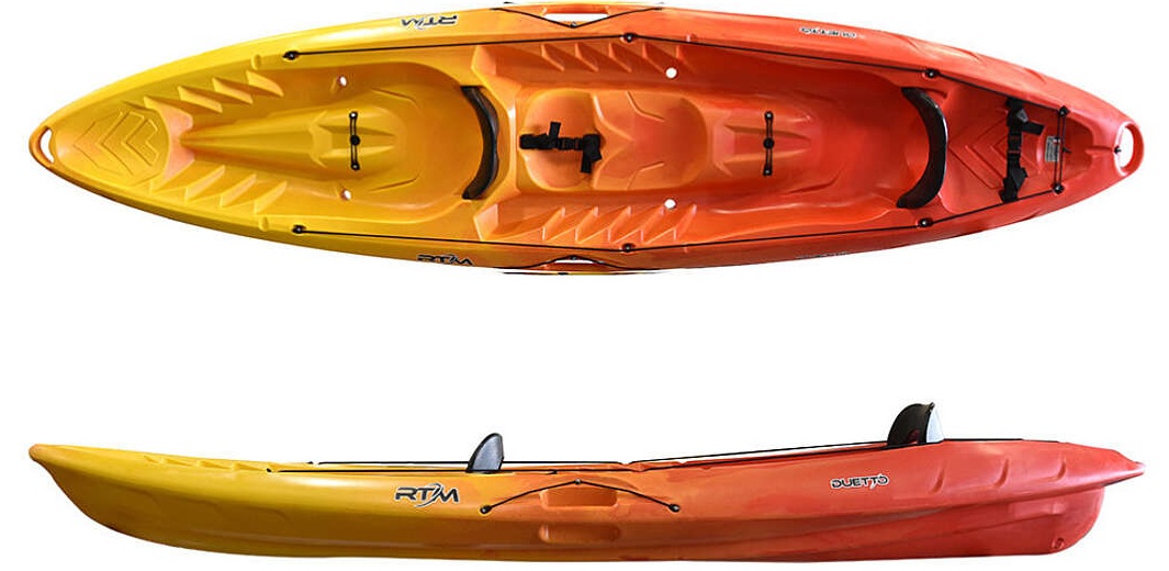 Sit-on-Top Kayak Rental with Fishing or Snorkeling Gear on Vulcano Island | Sicily, Italy 4 RTM-Duetto-Tandem